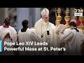 FULL CEREMONY: Pope Leo XIV Delivers New Year Blessing at Vatican World Day of Peace Mass | AQ1B