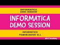 Informatica Demo session | Informatica PowerCenter Tutorial demo session