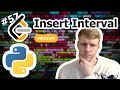 Insert Interval Python Solution - LeetCode