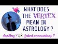 💧WHAT DOES THE VERTEX MEAN IN ASTROLOGY ? 🧩