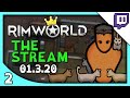 RIMWORLD | Stream - Start With Nothing Randy Random! (RimWorld DLC Gameplay vod part 2)