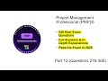 PMP Exam Prep 2025 | Real Exam Questions \u0026 Answers | Part 12 (Questions 276-300)
