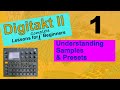 Elektron Digitakt II - Lessons For Complete Beginners -  Video 1 - Understanding Samples \u0026 Presets