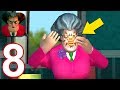 Scary Teacher 3D - Gameplay Walkthrough Part 8 - Spider Prank