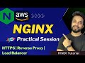 NGINX For Beginners | SSL, Reverse Proxy \u0026 Load Balancing Setup on AWS EC2 [HINDI]