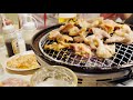 Japanese Izakaya Grilled Hormone - Night Out in Chiba - ASMR Ambience Sounds - TABETAI たべたい