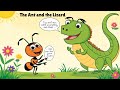 The Lizard and the Ant | Bedtime Story for Kids | Kids Stories | Folktales in English