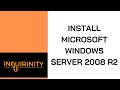 Install Microsoft Windows Server 2008 R2