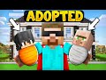 I Got ADOPTED by PROBOIZ95 in Minecraft...
