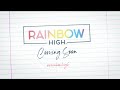 Rainbow High Animated Series Premieres Oct 2nd!