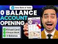 SBI Account Opening Online | SBI Zero Balance Account Opening Online | Yono Sbi Account Opening