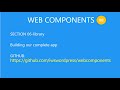 WEB COMPONENTS 06-libarary