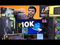 10,000/- Rs Super Gaming + Editing PC Build!⚡With 4GB GPU! World's Cheapest PC Build 🪛Live Test