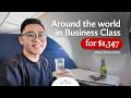 How I travelled the world in Business Class using Qantas Points