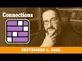 Doug plays today's NYT Connections Puzzle Game for 9/06/2025