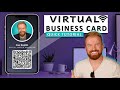 How to Create a DIGITAL BUSINESS CARD for FREE 2026 | Canva Tutorial | Share Your Contact Details