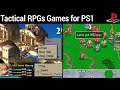 Top 15 Best Tactical RPGs Games for PS1