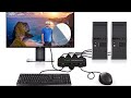 USE ONE MONITOR FOR 2 COMPUTERS | Jancane HDMI USB KVM Switch