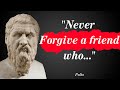PLATO - Incredible Life Changing Quotes | Forbidden Plato Quotes | Plato Quotes | Quote Oasis