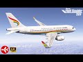 [MSFS 2024] Fenix A319 SL Tibet Airlines | Lhasa to Kunming | Full flight | 4K Ultra HD