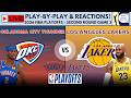 2026 NBA Playoffs Second Round - Game 3: Thunder vs Lakers (Live Play-By-Play \u0026 Reactions)