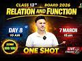 👉 🔥 Relations and Functions Most Important Questions | Class 12 Maths | Boards 2026 🔥 Target 95+
