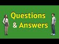 English Conversation Practice - 100 Common Questions and Answers in English