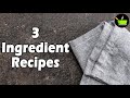 10 Quick Dishes With Just 3 Ingredients | 10 Easy 3-Ingredient Recipes | Quick 3 Ingredients Recipes
