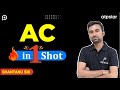 AC in 1 shot - Class 12 | JEE \u0026 NEET Physics | Shantanu sir | ATP STAR Kota