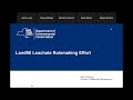 Landfill Leachate Rulemaking Stakeholder Meeting