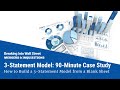 3-Statement Model: 90-Minute Case Study from a Blank Excel Sheet