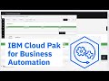 IBM Cloud Pak | Table with specified columns | IBM CP4BA | BAW | BPM | Latest Technology