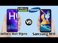 Infinix Hot 9/Pro vs Samsung M11 | Samsung M11 vs Infinix Hot 9/Pro || Full Details Hot 9 Pro vs M31