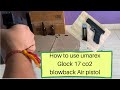How to use umarex Glock 17 co2 blowback Air pistol