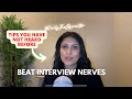 How To Stop Being Nervous In Interviews - EASY Tips From A Real Recruiter🔥