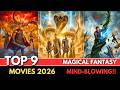 Top 9 Best Magical \u0026 Adventure Movies in Hindi | 2026 Fantasy Adventure Movies in Hindi Dubbed