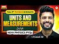 NEET 2026 Physics: Units \u0026 Measurements | One Shot + PYQs | Prateek Jain