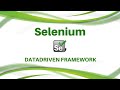 Selenium Video Tutorial  Datadriven framework Selenium Example