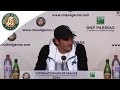Press conference Roger Federer 2014 French Open R4