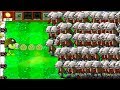 Plants vs Zombies Hack Epic 100% Peashooter vs 9999 Buckethead Zombie