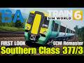SOUTHERN CLASS 377/3 - FIRST LOOK - EAST COASTWAY REMASTERED - TRAIN SIM WORLD 6