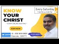 060822 | KYC Know Your Christ-53 | by Bro Olive Green
