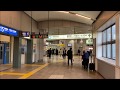 Walking from Yamanote Line To Tokaido Shinkansen in Shinagawa Station Tokyo Japan