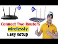 How To Connect Two Tp-link  Router wirelessly 100% Working | (WDS) Wireless distribution system