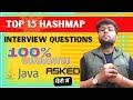 Top 15 HashMap related Interview questions | Very Important questions asked in interview