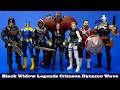 Marvel Legends Black Widow Crimson Dynamo Wave Hasbro Bucky Taskmaster Red Guardian Review