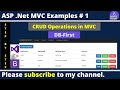 🚀 Full CRUD Operations in ASP.NET MVC Using Entity Framework DB First | Step-by-Step Guide