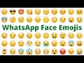 Learn Hindi and English words Meaning with Pictures | WhatsApp Face Emojis Meaning with Pictures