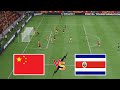 January 06,2026 | COSTA RICA vs CHINA | International Women's Friendly Showdown | FIFA23 HD Gameplay