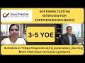 Manual Testing Interview Questions and Answers| Testing Mock Interview for Experienced